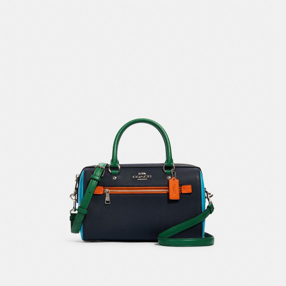 coach colorblock satchel