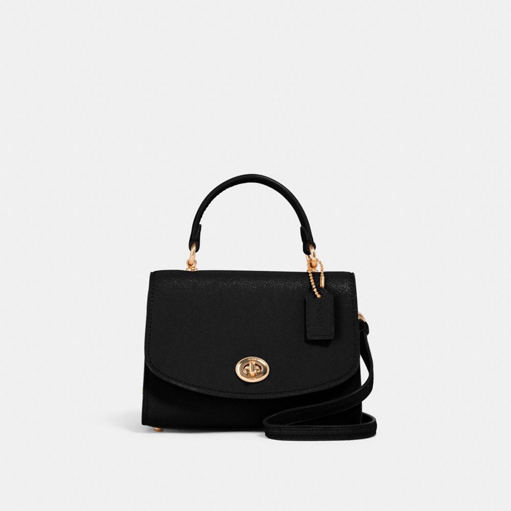 black coach side bag