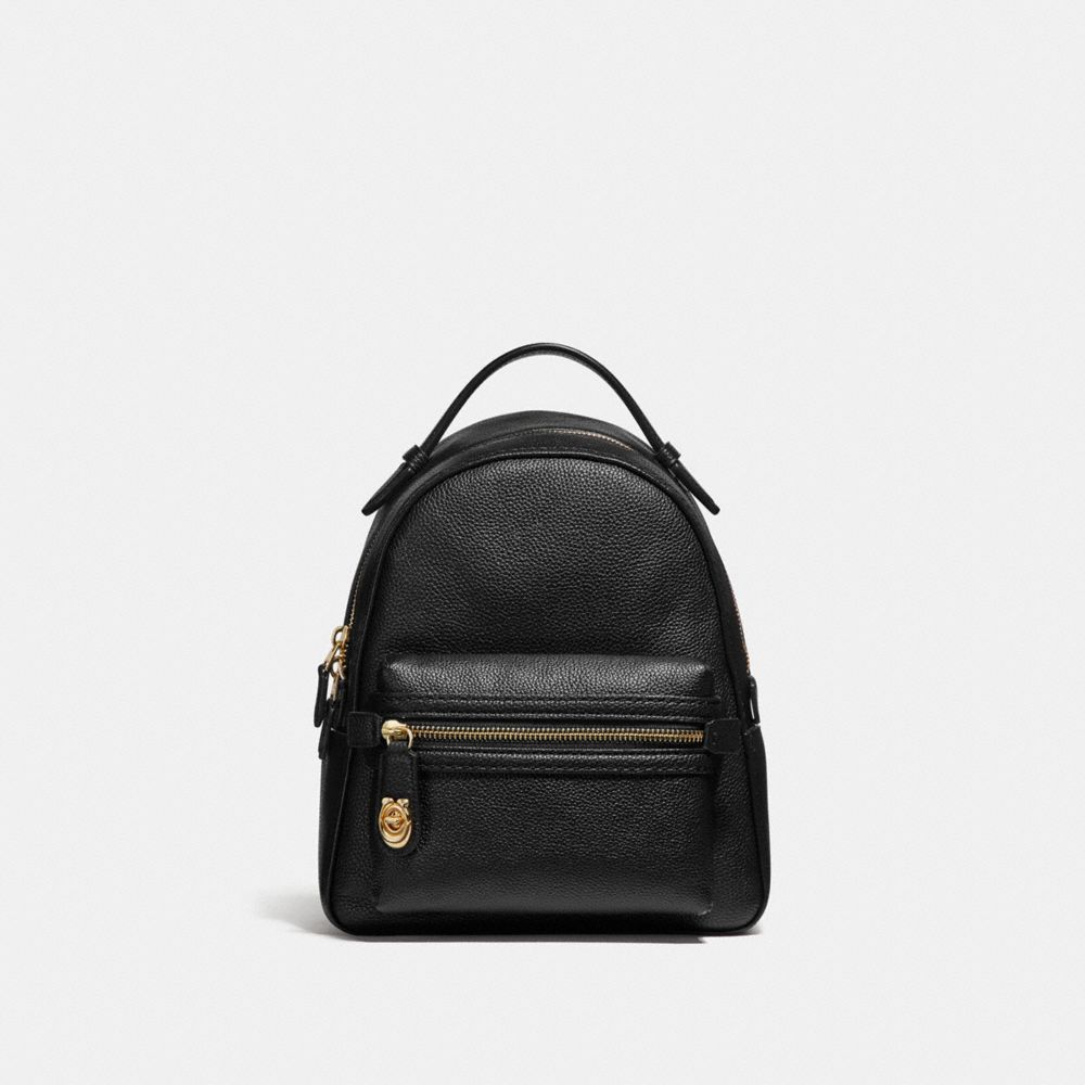 coach campus backpack black