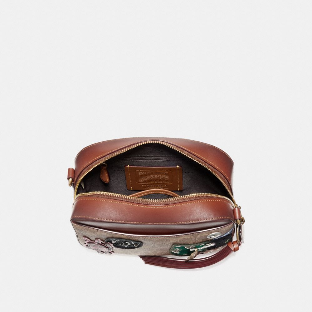 coach keith haring camera bag