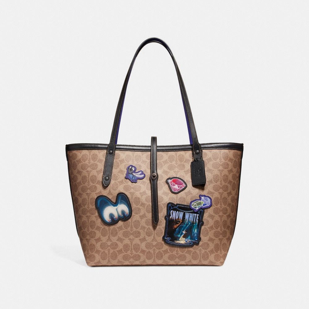 coach patchwork tote