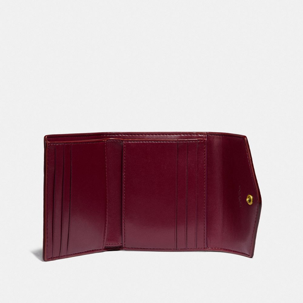 SMALL WALLET IN COLORBLOCK SIGNATURE CANVAS - Alternate View 1