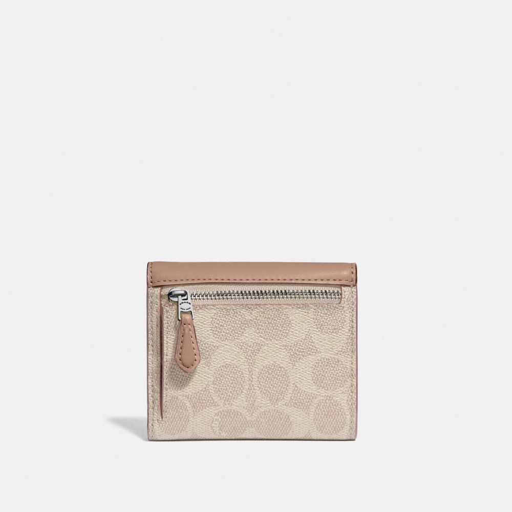 SMALL WALLET IN COLORBLOCK SIGNATURE CANVAS - Alternate View 1