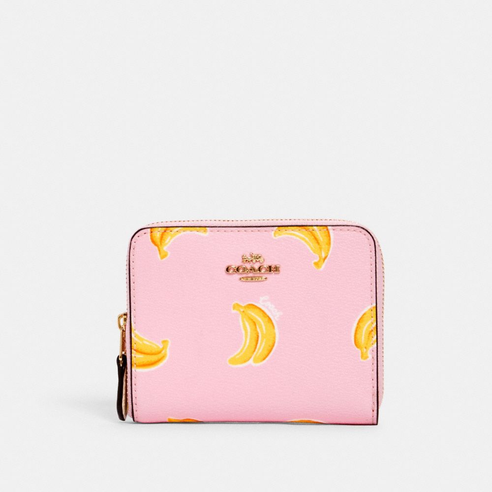 pink coach wallet