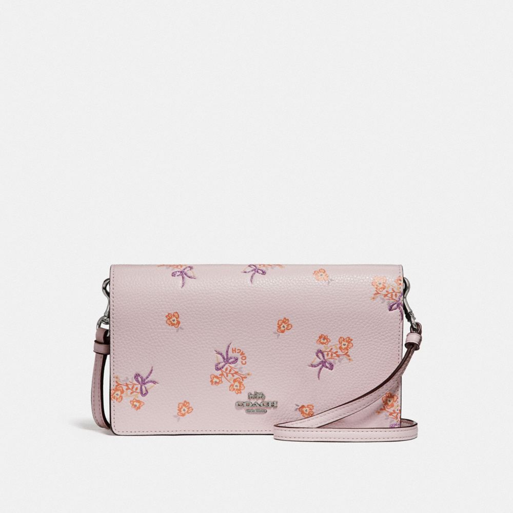 COACH Hayden Foldover Crossbody Clutch With Floral Bow Print