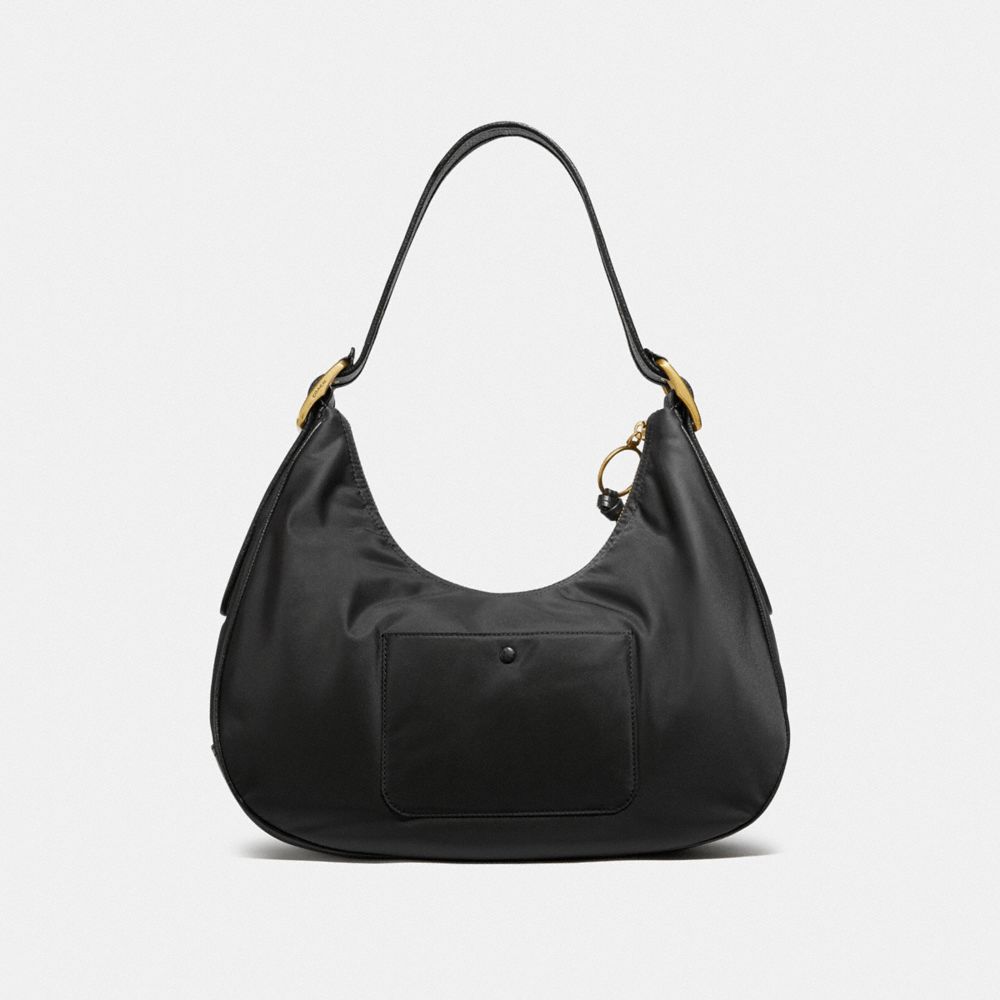 COACH Cargo Hobo With Vintage Rose Print Interior