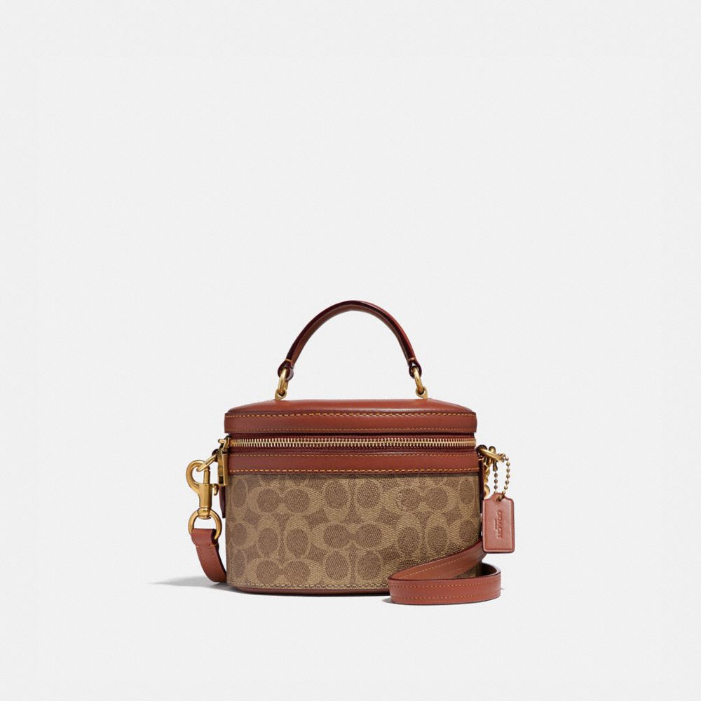 coach signature trail bag