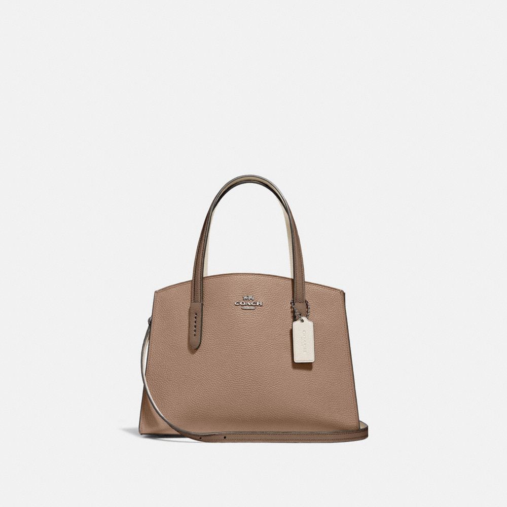 coach leather charlie 27 carryall