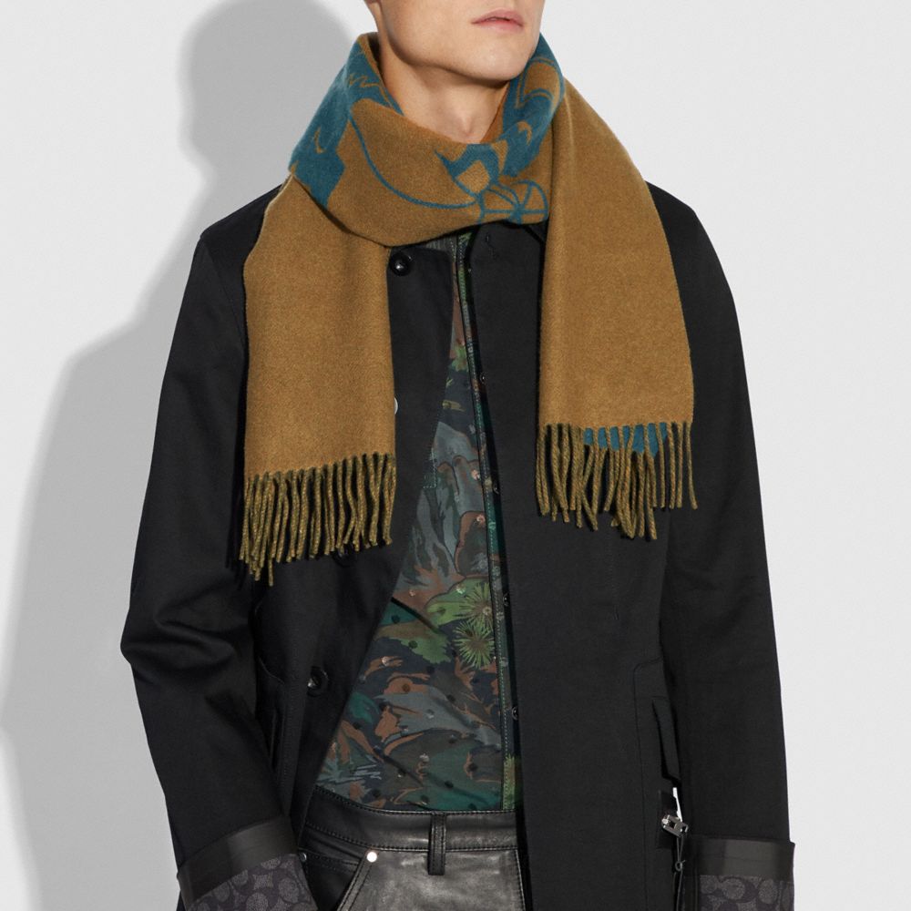 cashmere scarf and gloves