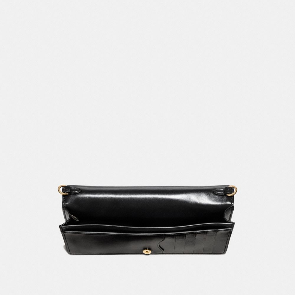 coach smooth leather slim phone crossbody