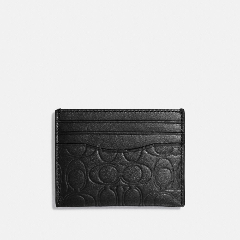 COACH Card Case in Signature Leather