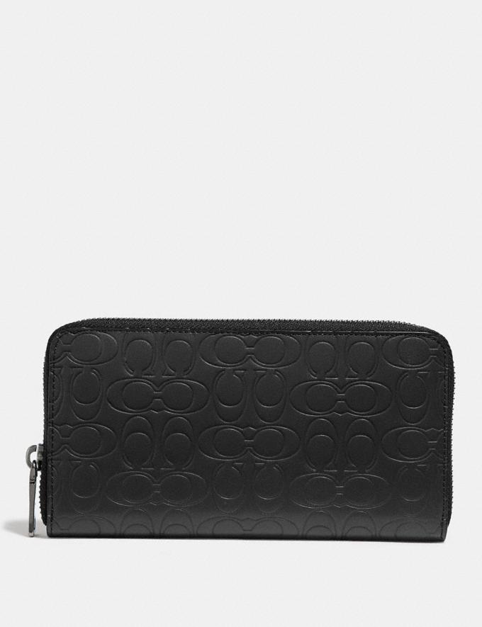 COACH: Accordion Wallet In Signature Leather