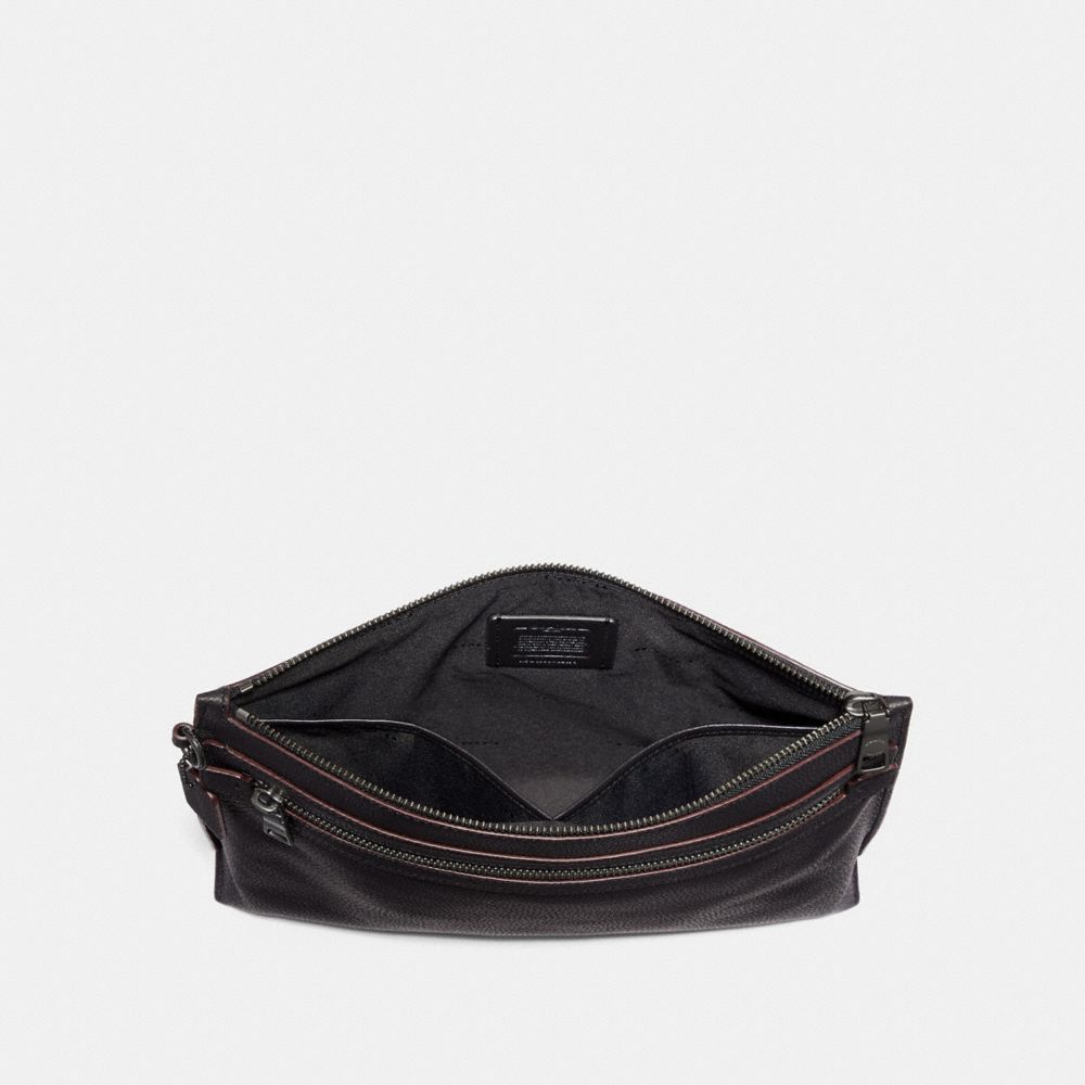 coach leather pouch