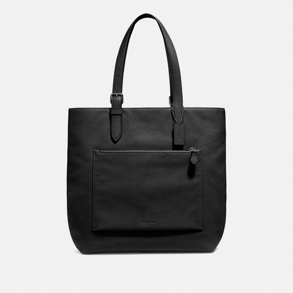 coach tote black