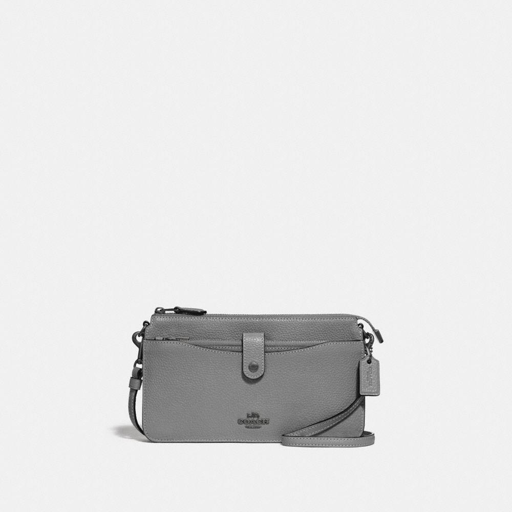 grey messenger bag