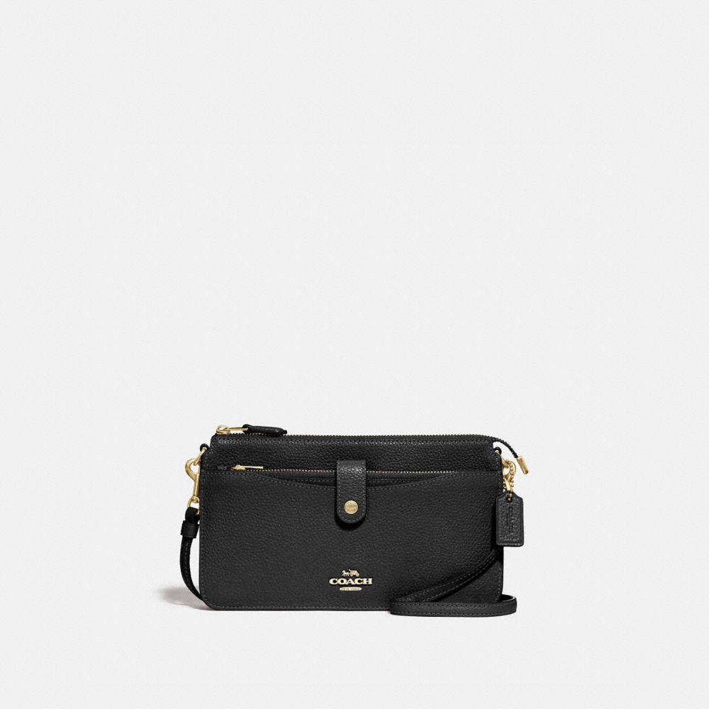 coach crossbody messenger bag black