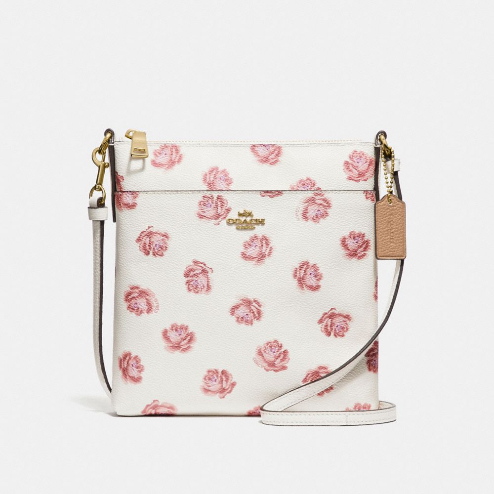 coach rose crossbody