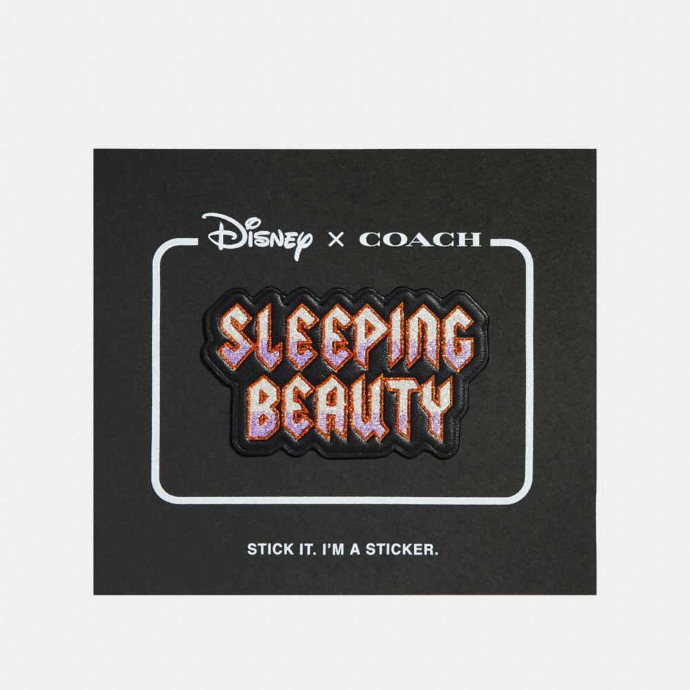 DISNEY X COACH SLEEPING BEAUTY STICKER