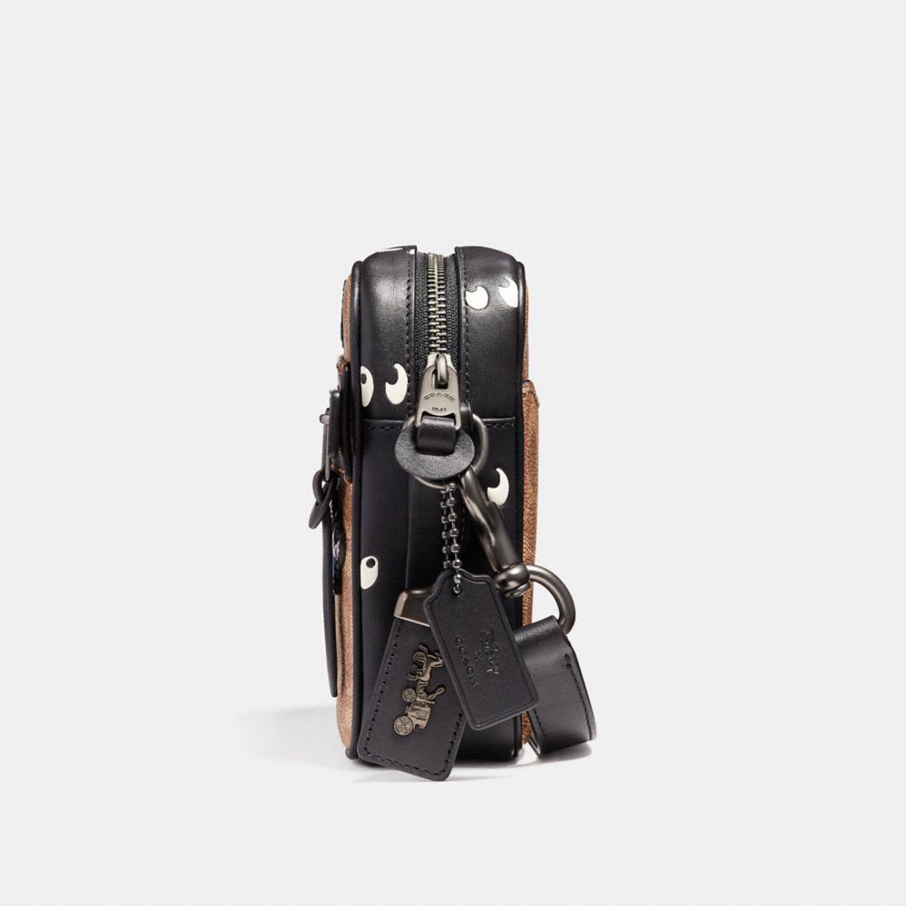 DISNEY X COACH DYLAN 10 IN SIGNATURE PATCHWORK - Alternate View 3