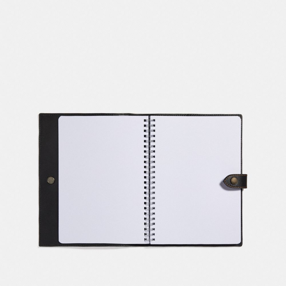 DISNEY X COACH SKETCHBOOK IN SIGNATURE PATCHWORK - Alternate View 1