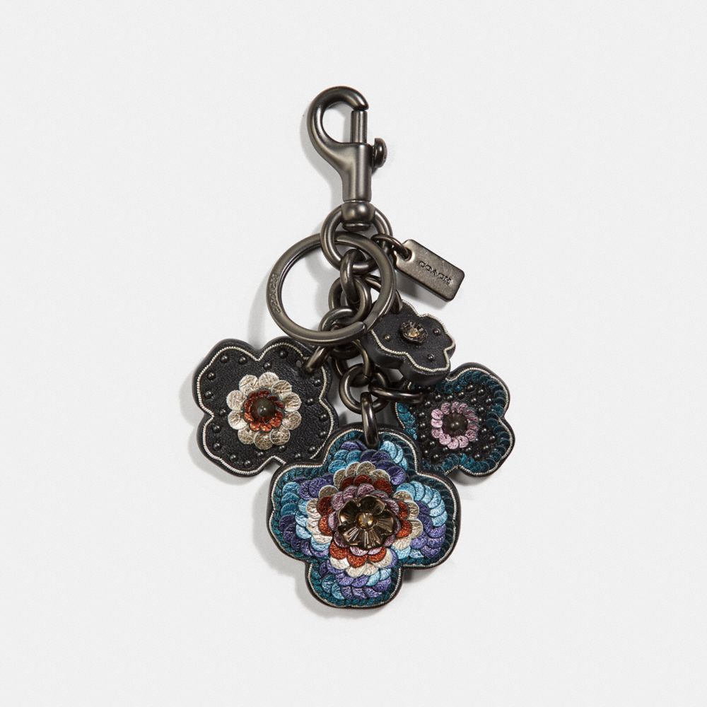 coach tea rose charm