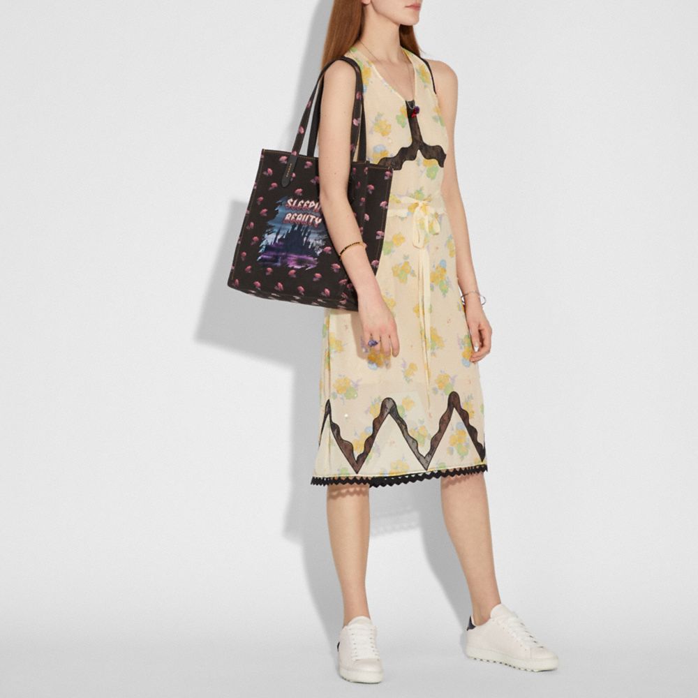 coach sleeping beauty bag