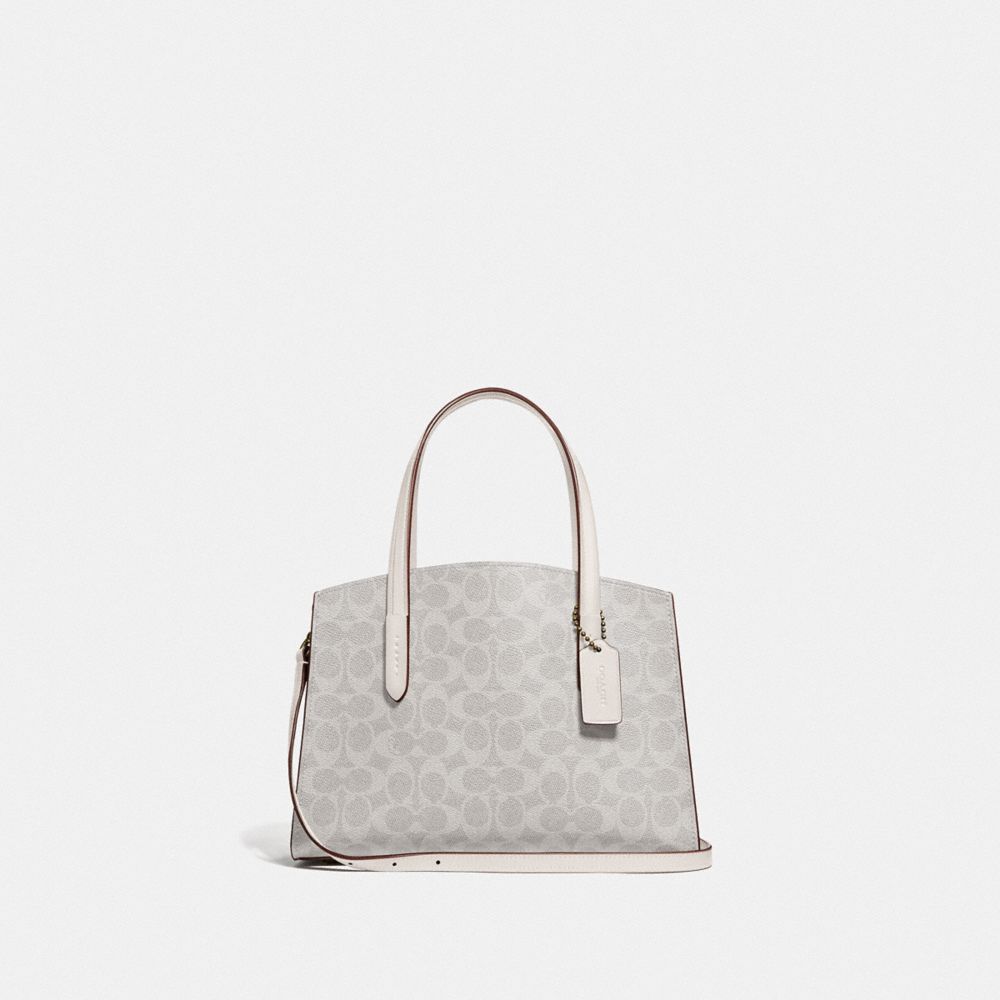 coach charlie carryall 28 signature