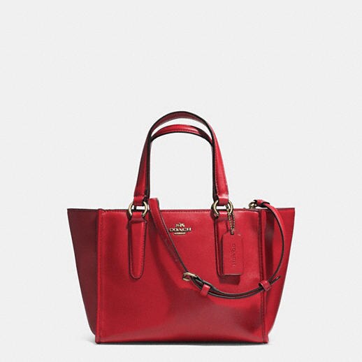COACH Designer Handbags | Crosby Mini Carryall In Smooth Leather
