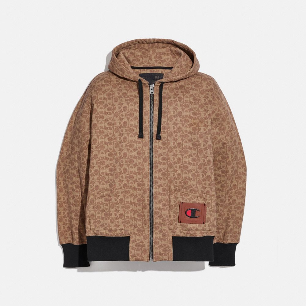 hooded full zip champion