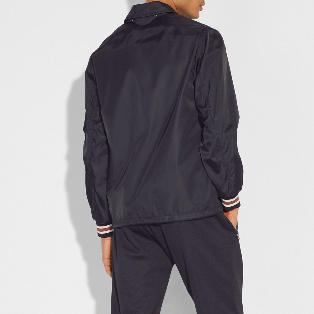 DISNEY X COACH POISON APPLE COACH'S JACKET - Alternate View 2