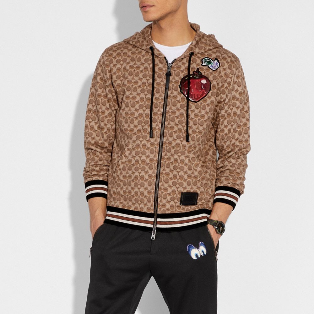 DISNEY X COACH SIGNATURE DOC HOODIE - Alternate View 1