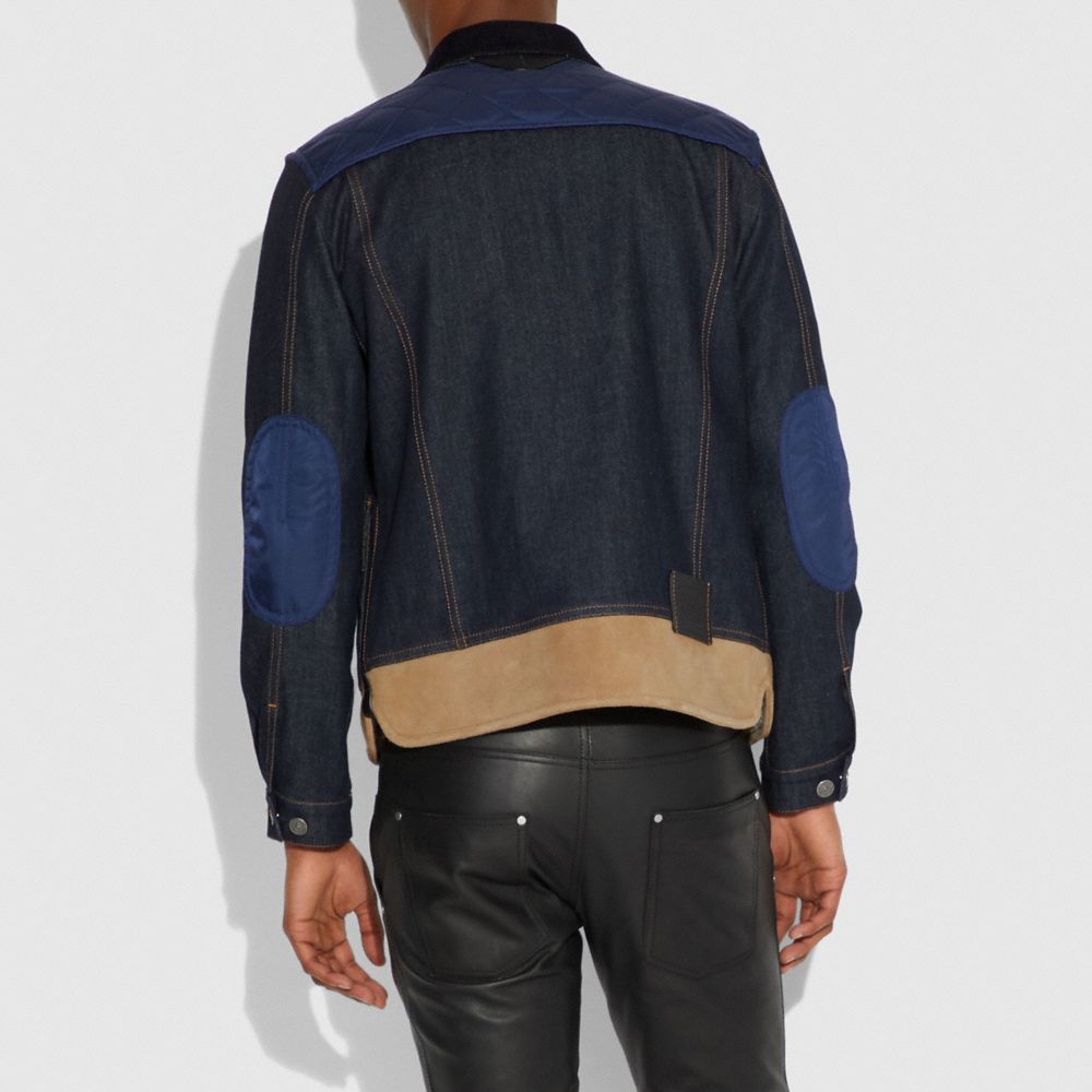 SHORT DENIM JACKET - Alternate View 2