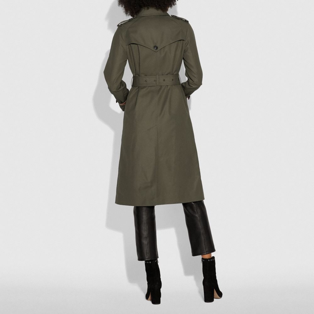 coach trench coat womens