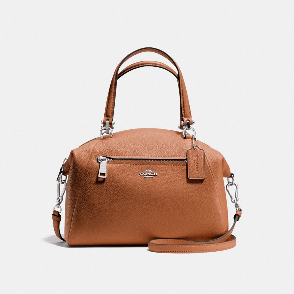 COACH Prairie Satchel In Pebble Leather