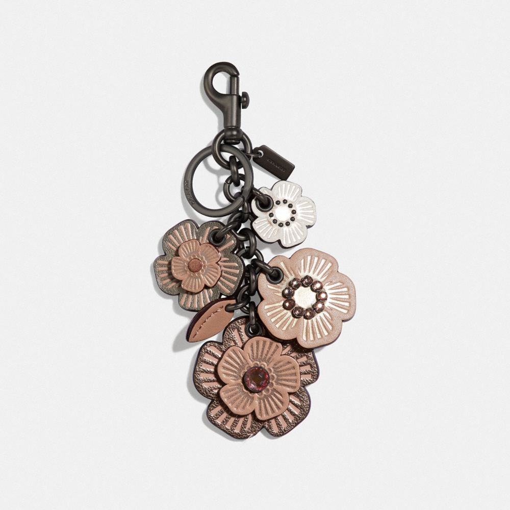 coach tea rose charm