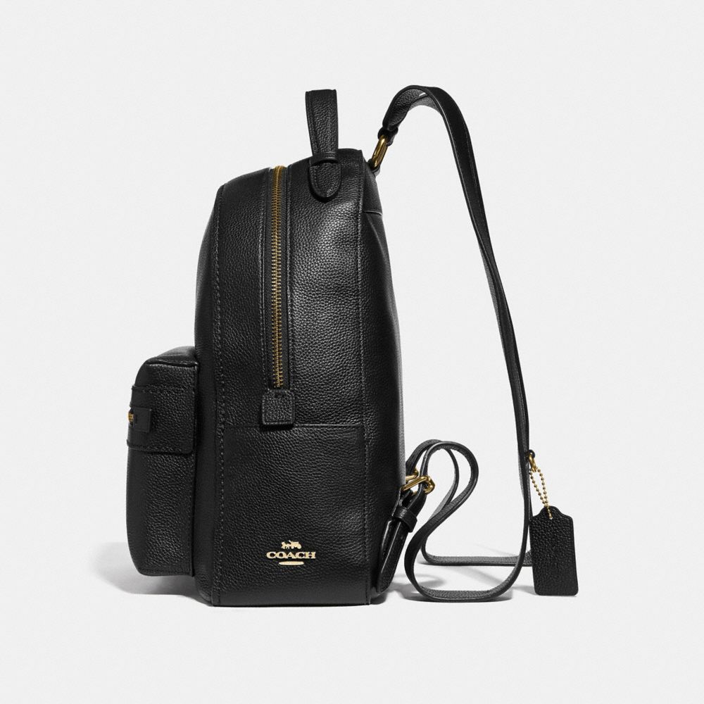 coach campus backpack black