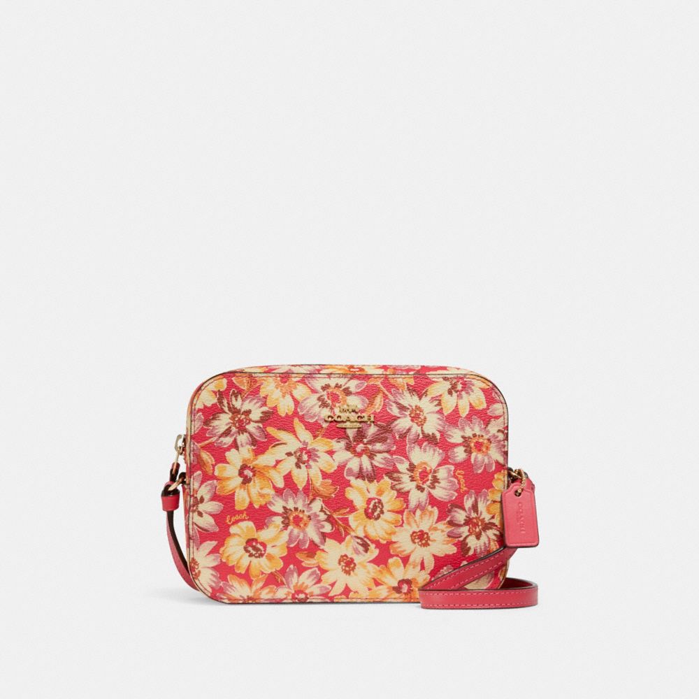 pink crossbody coach purse