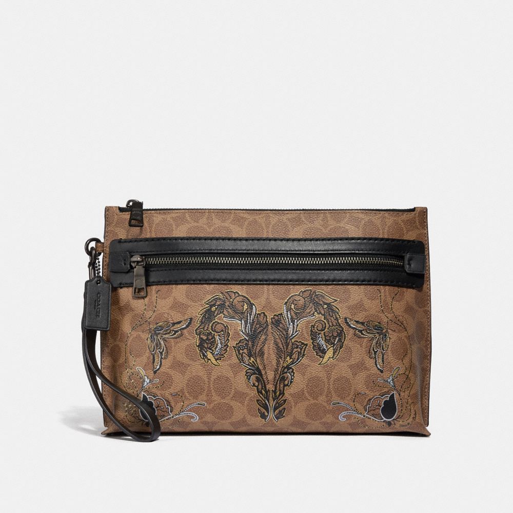 coach sling bag with tattoo