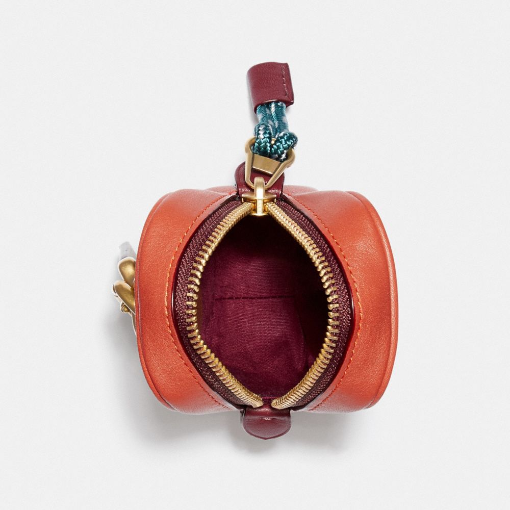 SMALL HORSE AND CARRIAGE POUCH IN SIGNATURE CHAMBRAY - Alternate View 1