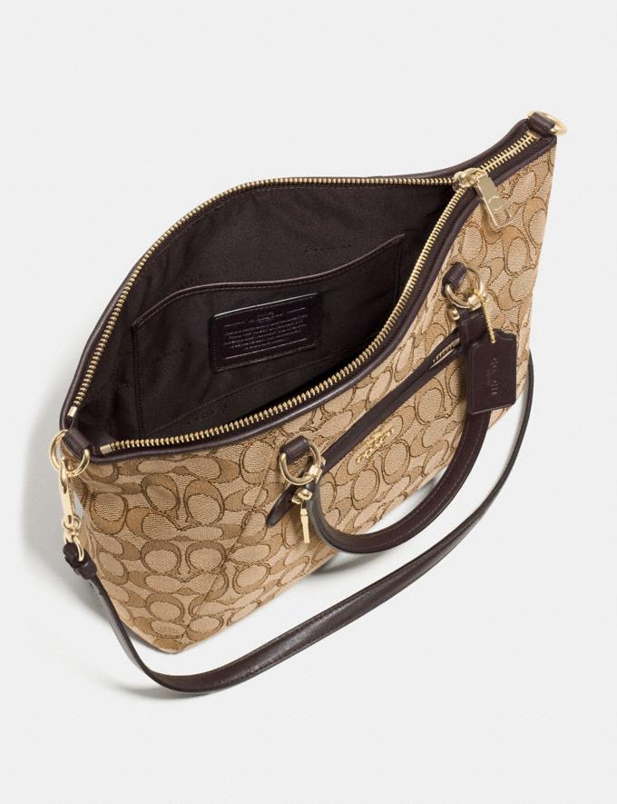 COACH Designer Handbags | Prairie Satchel In Signature Jacquard