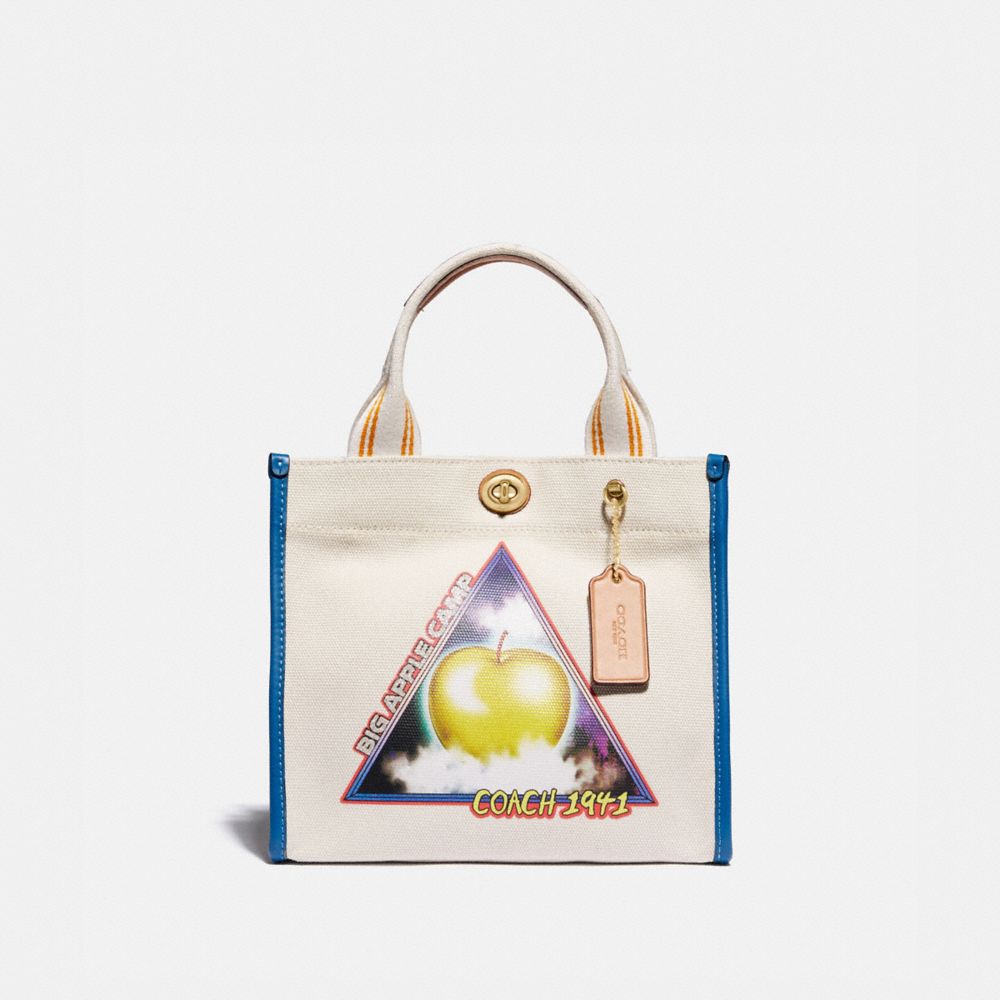 tote 22 with sci-fi big apple camp print