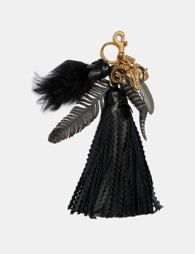 Extra Large Capped Tassel Bag Charm | COACH