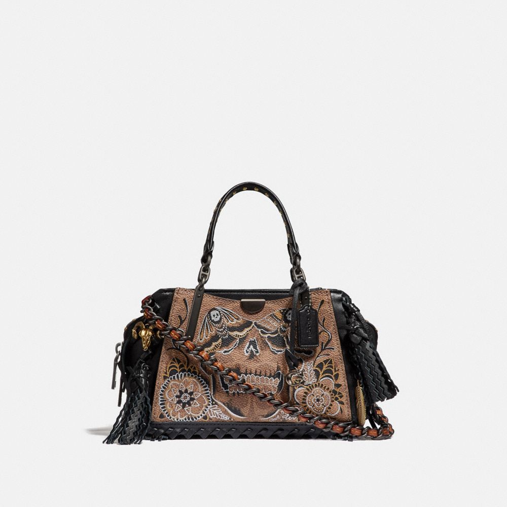 coach skull purse