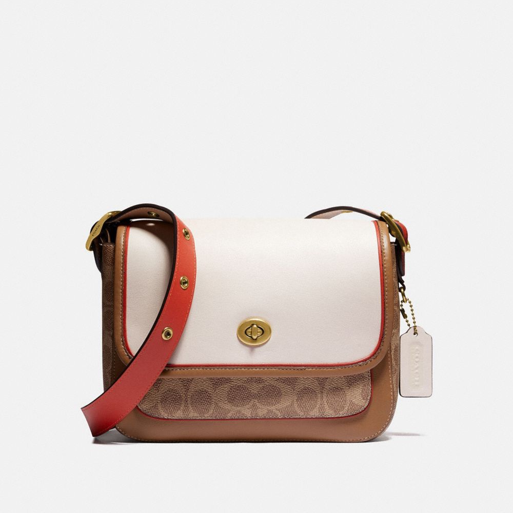 coach signature crossbody bag