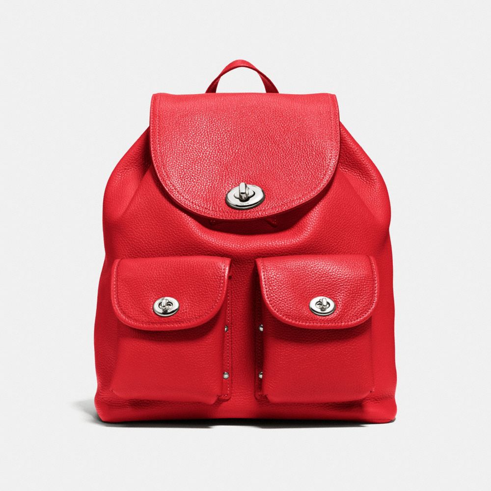 coach turnlock rucksack backpack