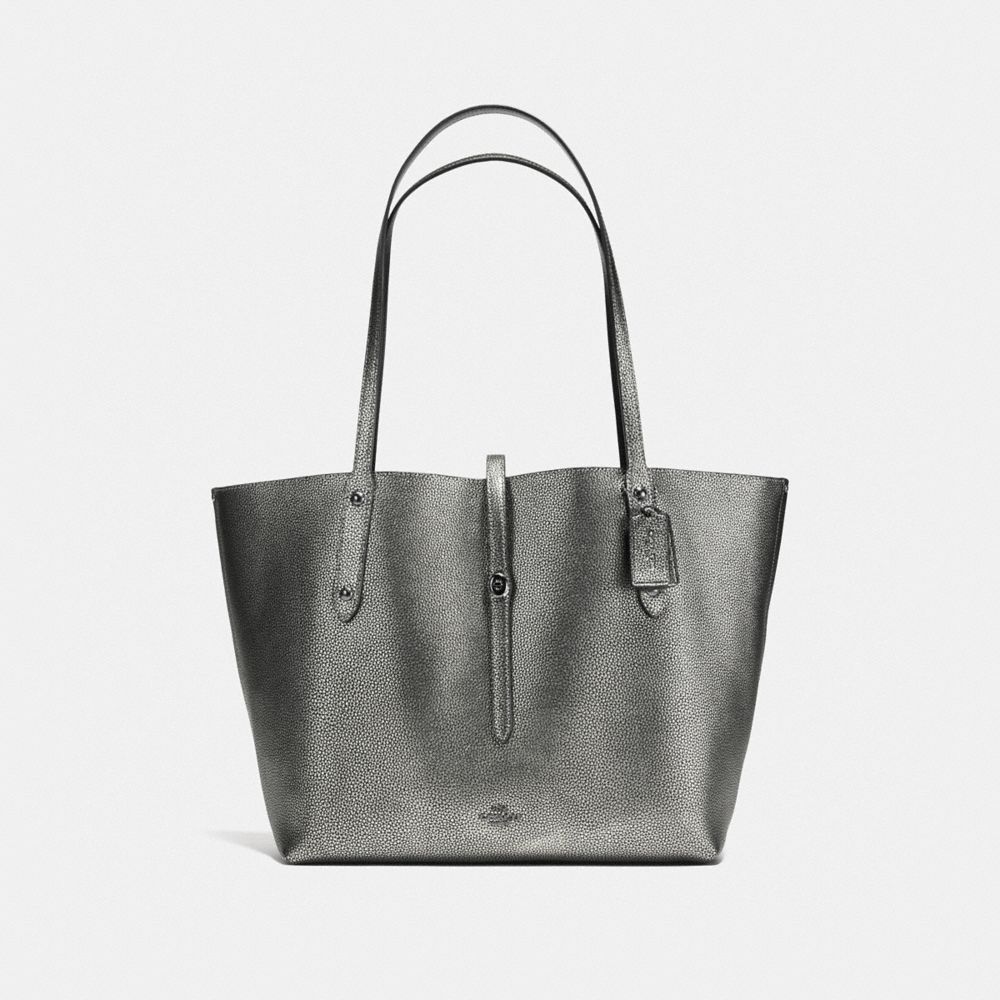 COACH®,MARKET TOTE,Leather,Large,,Front View