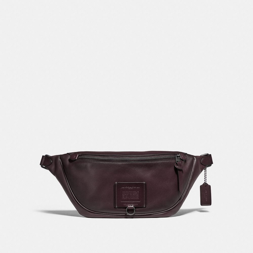 coach leather fanny pack