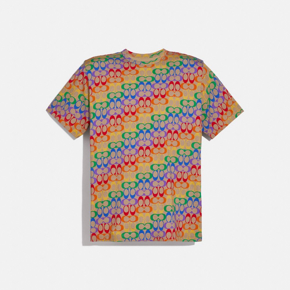 COACH Rainbow Signature Tshirt