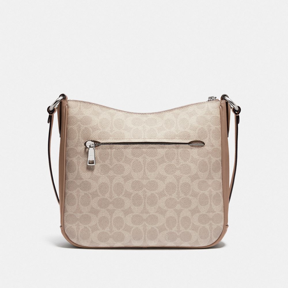 coach coated canvas signature chaise crossbody