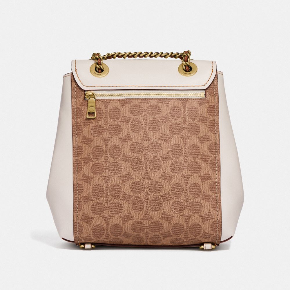 Parker Convertible Backpack in Signature Canvas COACH